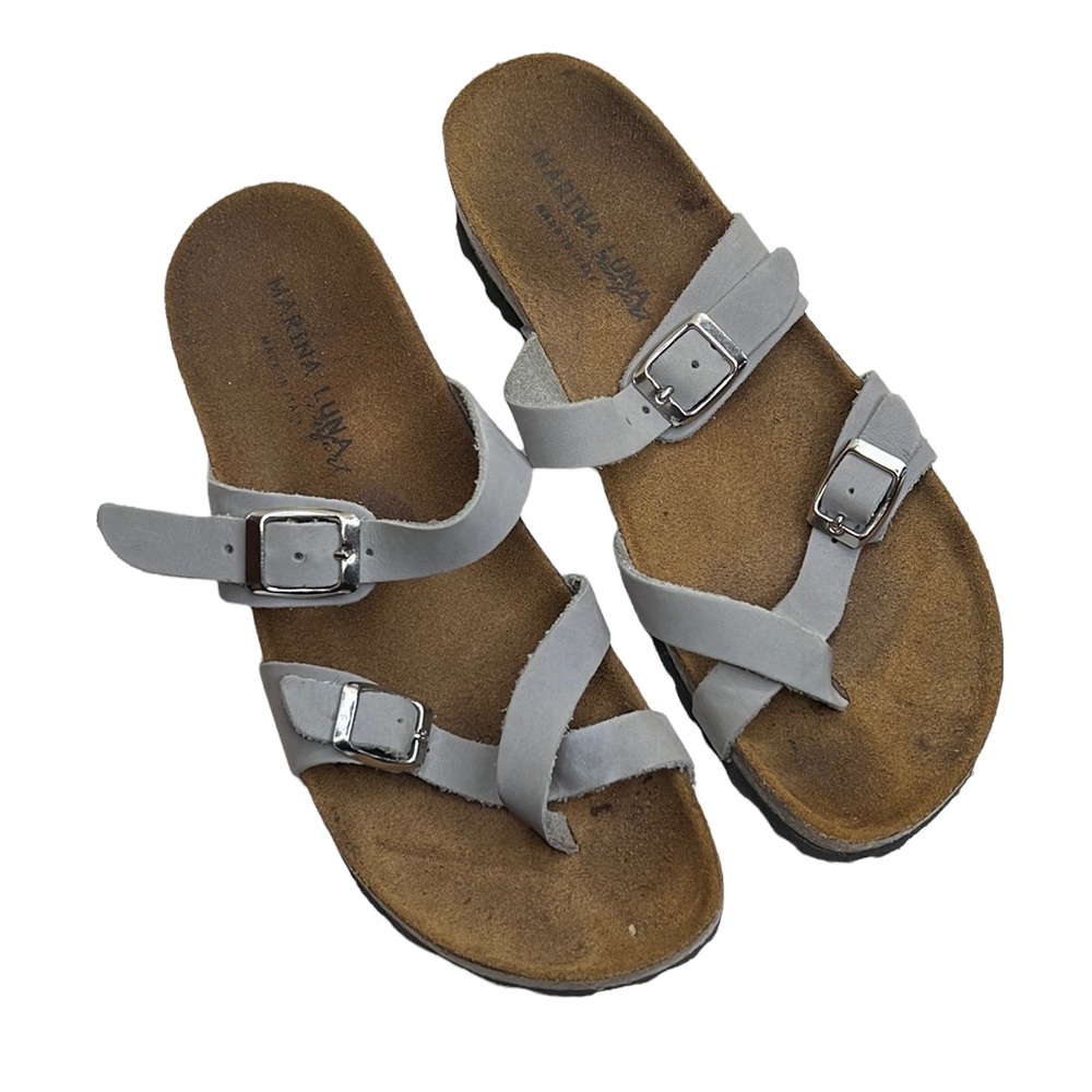 Marina & Luna gray sandals size 9